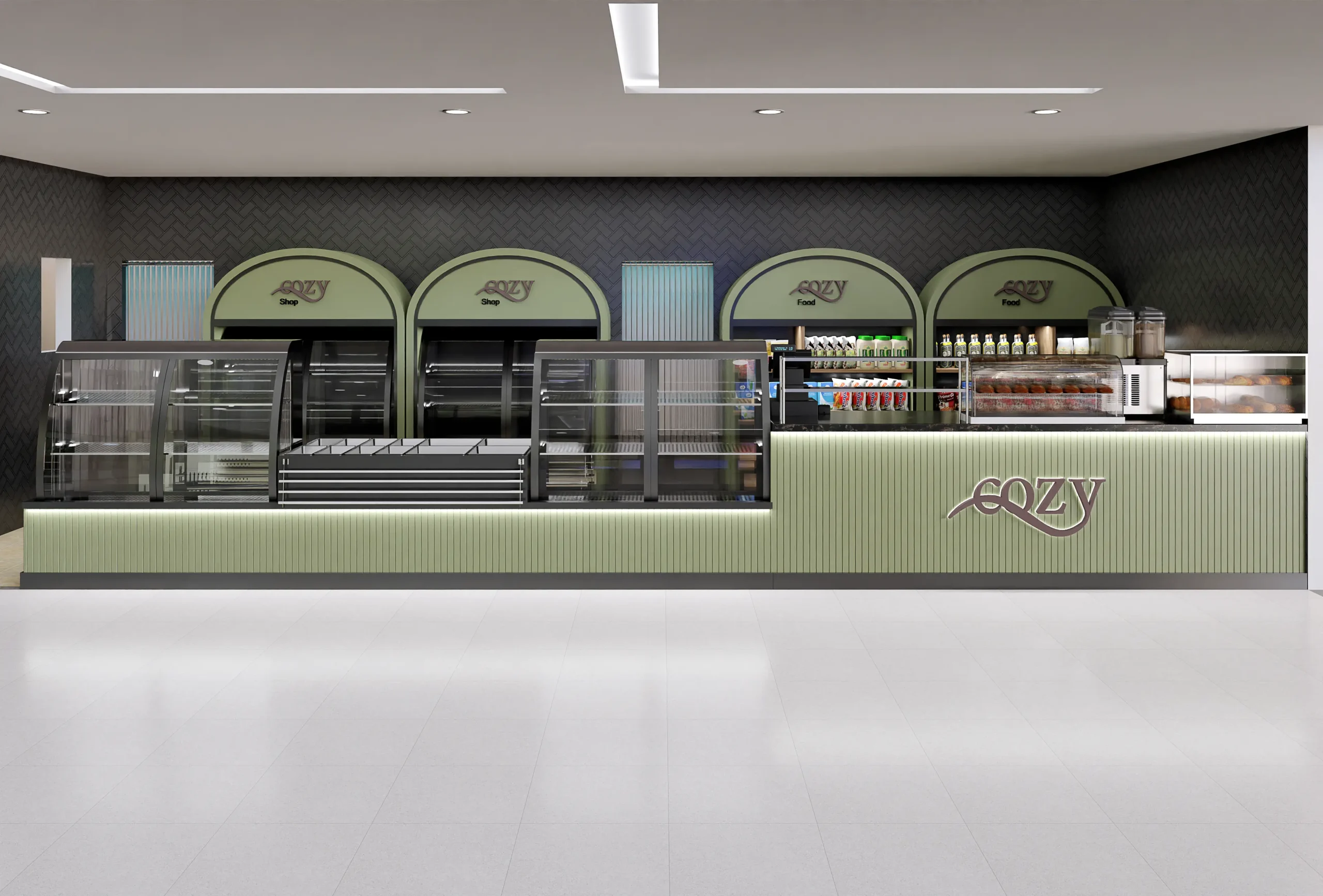 3d design of university canteen_01